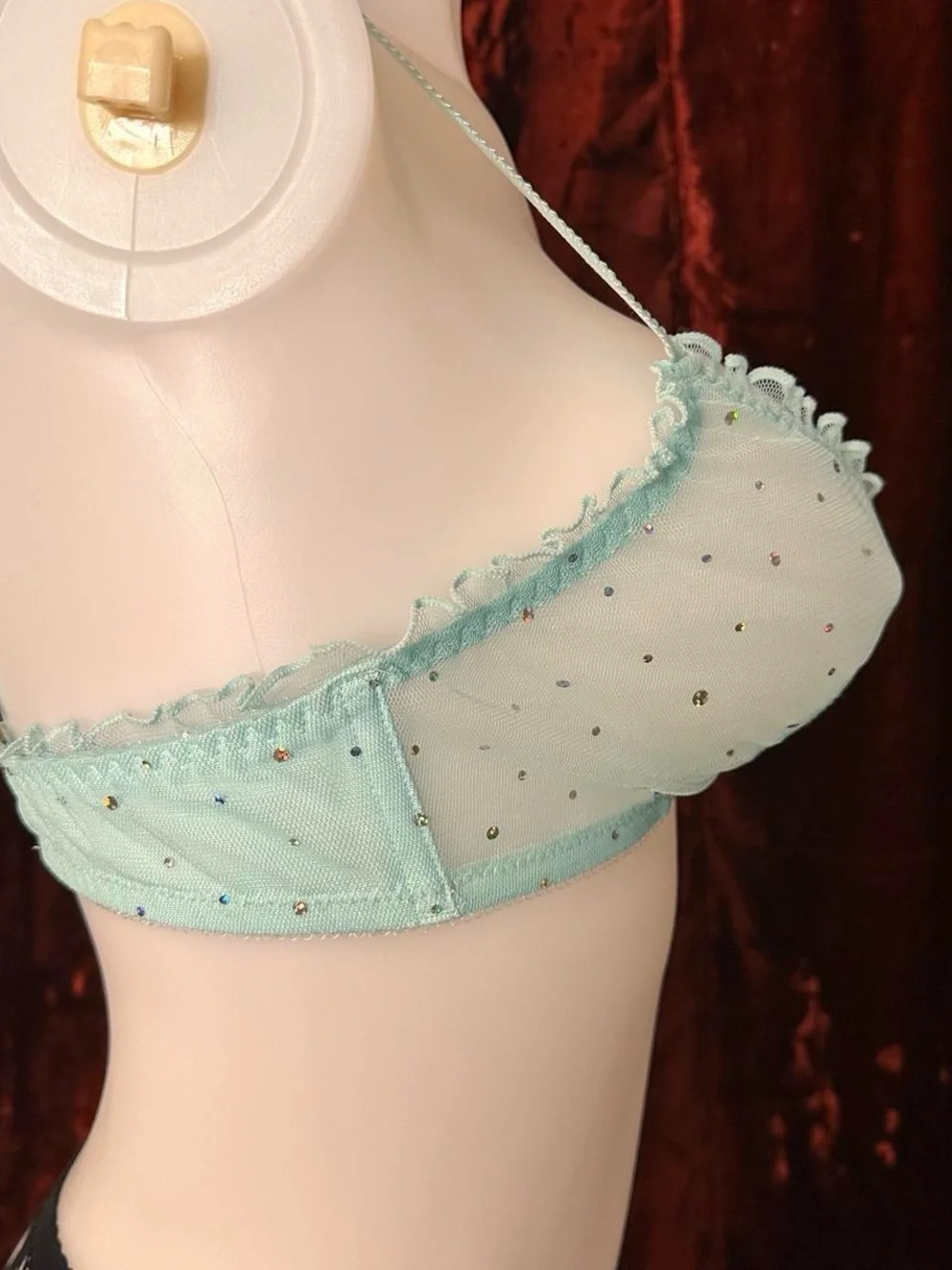 Savage X Fenty Sparkle Puff Bralette